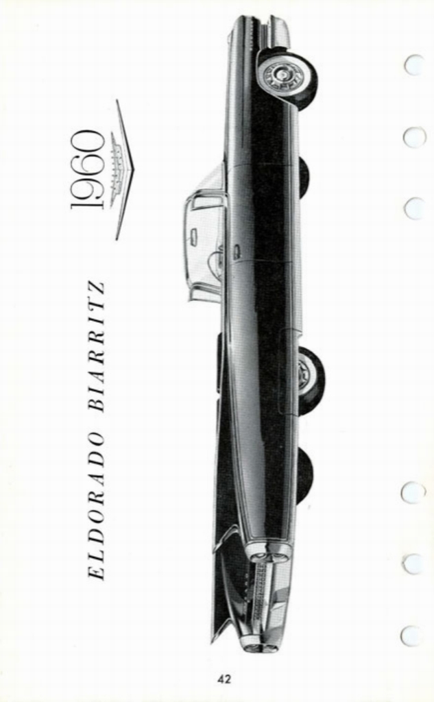 1960 Cadillac Salesmans Data Book Page 75